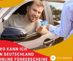 Wo kann ich in Deutschland online Führerscheine kaufen?