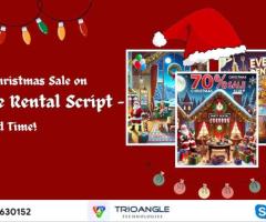 70% Christmas Sale on Space Rental Script – Limited Time!