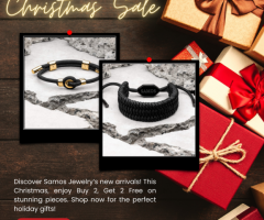 Discover Samos Jewelry’s New Arrivals – Christmas Sale: Buy 2, Get 2 Free!