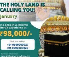 Book January Umrah Package | Group Departure