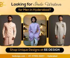 Shop Trendy Indo-Western Suits & Sherwanis for Men in Hyderabad