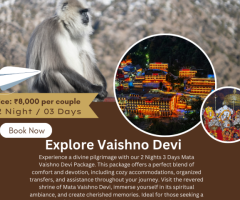 Vaishno Devi Tour Package: 2 Nights, 3 Days Spiritual Journey