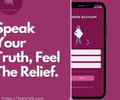 FeelyTalk - Talk Your Heart Out: Your Sanctuary for Emotional Healing