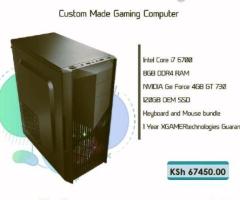 Powerful custom built gaming PC with 4GB GeForce