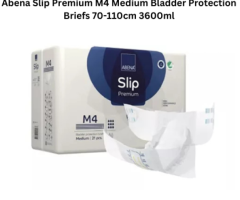 Abena Slip Premium M4 Medium Bladder Protection Briefs 70-110cm 3600ml | Joya Medical Supplies