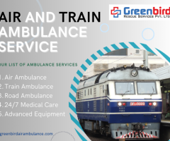 Trusted Air and Train Ambulance Service in Bokaro