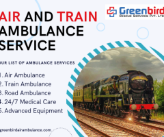 Book Air and Train Ambulance Service in Agra