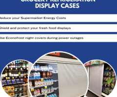 Grocery Refrigeration Display Cases