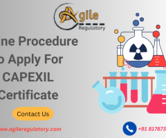 Online Procedure to Apply For CAPEXIL Certificate