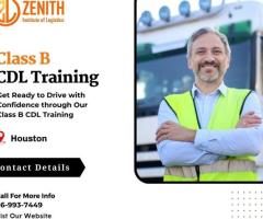 Class B CDL Training Houston