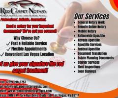 Your Trusted Partner for Mobile Notary and Apostille Services in Las Vegas