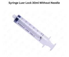 Syringe Luer Lock 30ml Without Needle | Joya Medical Supplies