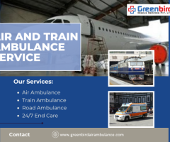 Book Air and Train Ambulance Service in Bhavnagar in Emergency