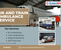 Get Air and Train Ambulance Service in Bathinda 24/7