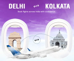 Delhi to kolkata flights | TourTripX