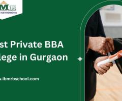 Best Private BBA College in Gurgaon