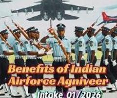 BENEFITS OF INDIAN AIRFORCE AGNIVEER INTAKE 01/2026