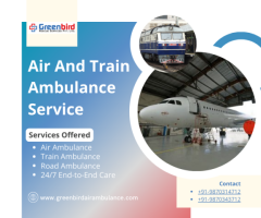 Safe Air and Train Ambulance Service in Darbhanga