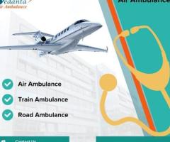 Book Vedanta Air Ambulance Service in Siliguri with Top-class Medical Service