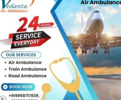 Vedanta Air Ambulance Service in Indore with the PICU Setup at an Affordable Rate