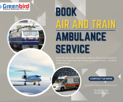 Affordable Greenbird Air and Train Ambulance Service in Goa