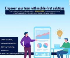 Empower Your Team with Mobile-First Best ERP Solutions | Accnu