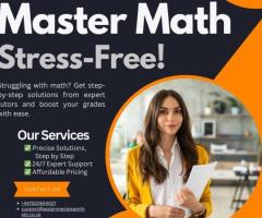 Math Homework Help for UK Students | Expert Assistance Online