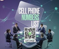 Expand Your Outreach with a Cell Phone Number Database