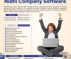 Nidhi Banking Software Company