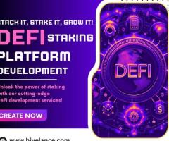 Launch a DeFi Staking Platform in 7 Days With Hivelance