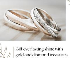 Where golden dreams sparkle with diamonds – a collection made for memories.