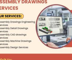 Reliable Assembly Drawings Services in the USA