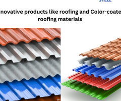 Advancing Sustainable Construction with Innovative Color-coated roofing materials Solutions