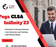 Pega CLSA Infinity'23 Course – Lead, Design, and Architect Complex Applications | PegaGang