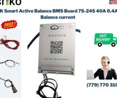 JK Smart Active Balance BMS Board 7S-24S 40A 0.4A Balance current with UART/RS485