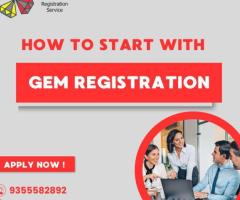 How to Start with GeM Registration