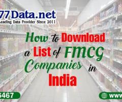 Download a List of FMCG Companies in India