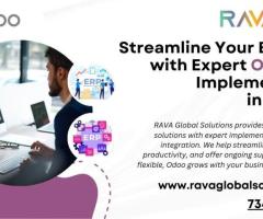 Odoo ERP Implementation Services - Empower Your Business with RAVA Global Solutions