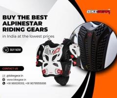 Buy the best Alpinestars Riding Gears in India at the lowest prices