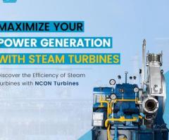 Powering Industries with Top Steam Turbine Manufacturers in India | Nconturbines.com