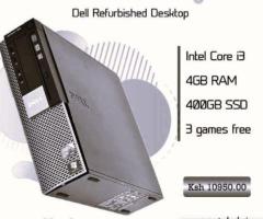 Refurbished Core i3 DELL Optiplex SFF desktop PC