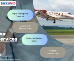 Book Air Ambulance Service in Patna For Patient Shifting