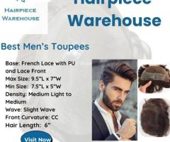 Premium Men’s Hairpieces – Natural Look & Comfort