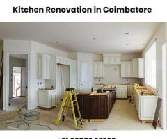 Kitchen Renovation in Coimbatore | Open Kitchen Design Coimbatore