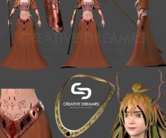 Uncommon and Artful 3D Character Design Services- CREATIVE DREAMRS