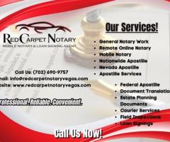 Professional Notary Solutions Customized to Meet Your Needs