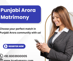 Find Your Perfect Match with TruelyMarry Punjabi Arora Matrimonial Services