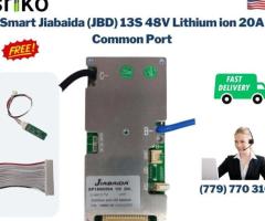 Smart Jiabaida (JBD) 13S 48V Lithium ion 20A Common Port Battery protection module.