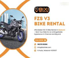 FZS V3 Bike Rental in Madurai