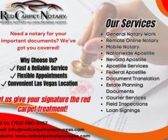 Your Reliable Choice for Mobile Notary and Apostille Services